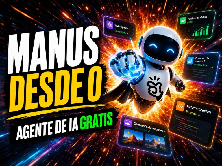 Agente de IA gratis: Manus hace de todo