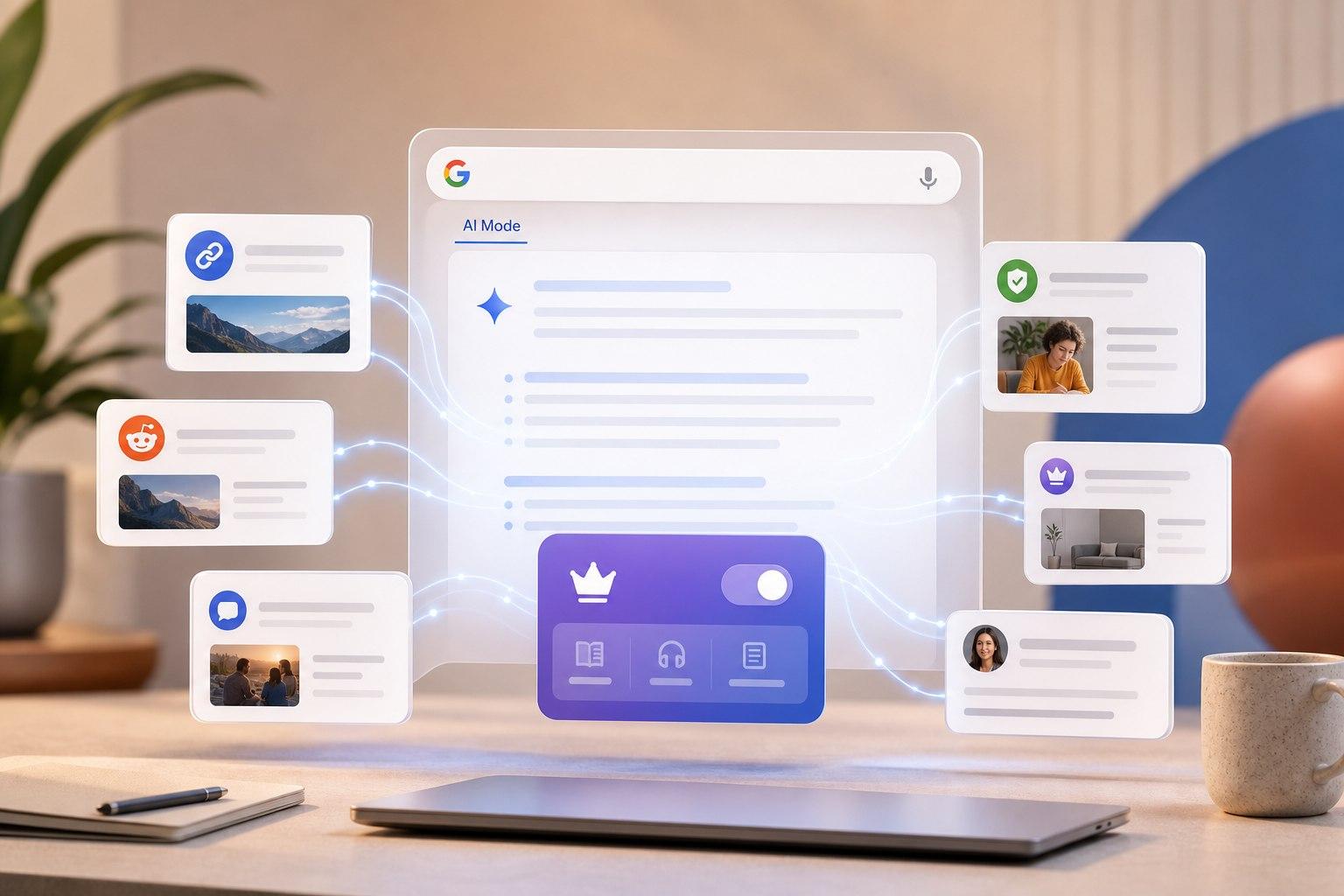 AI Mode: Google suma Reddit y más enlaces en Search