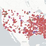 Mapa de reportes sobre centros de datos IA vinculado a Erin Brockovich