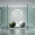 Logo de OpenAI con Terra y Luna atravesando una puerta de acceso para GPT-5.6