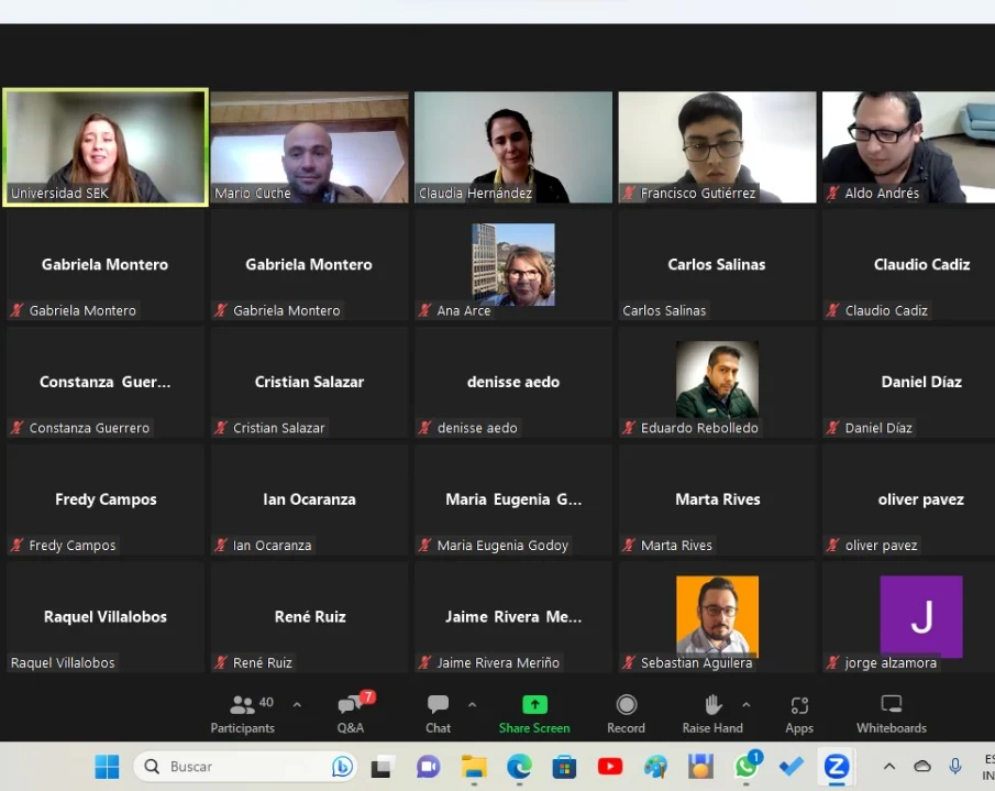 Presentación del webinar La revolución de ChatGPT y la nueva internet para Universidad SEK Chile