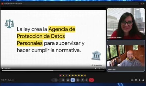 Registro fotográfico de Clases particulares de IA · Catalina Pérez
