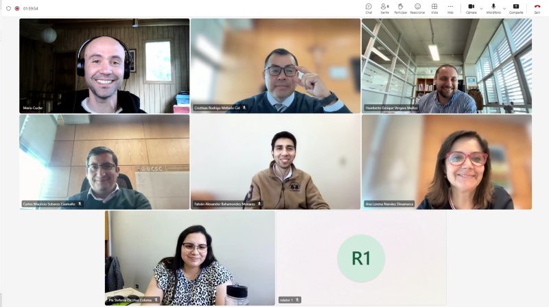Mario Cuche y profesionales de la UCSC en un taller online de Inteligencia Artificial