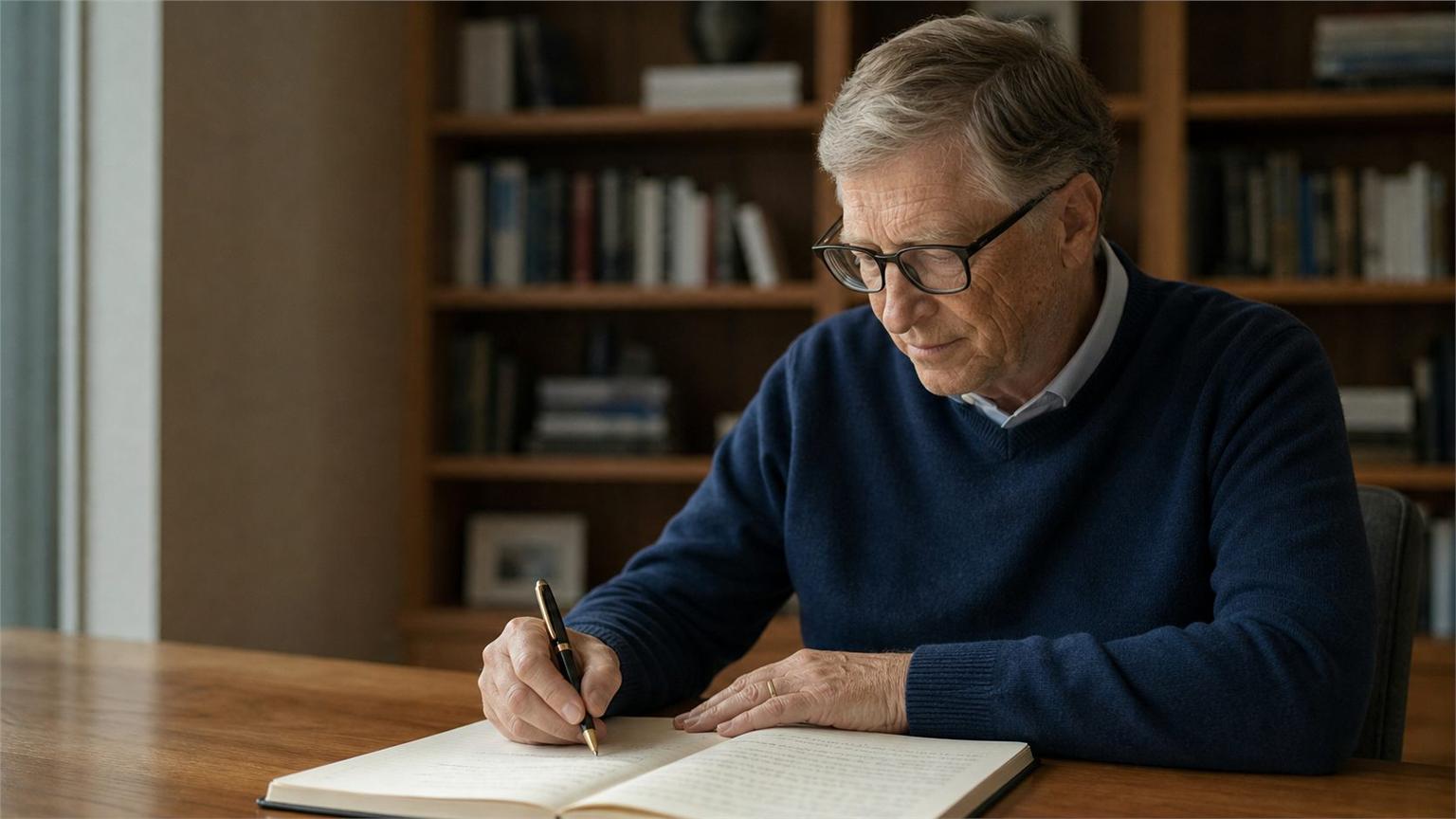 Bill Gates escribe un ensayo sobre empleos reservados para personas ante la Inteligencia Artificial.