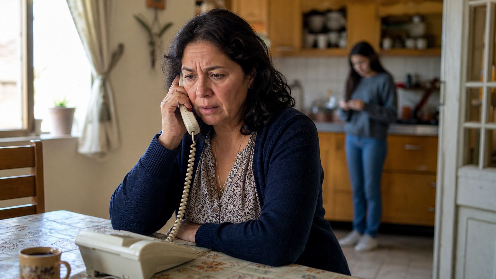 Clonación de voz en una llamada sospechosa a una mujer en su hogar