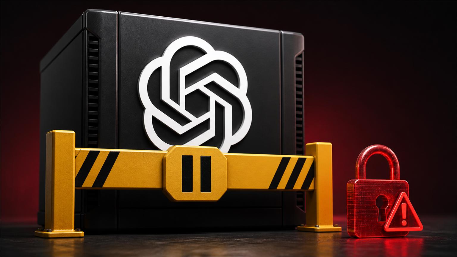 Unidad de cómputo de OpenAI detenida por una barrera de pausa y un candado de ciberseguridad