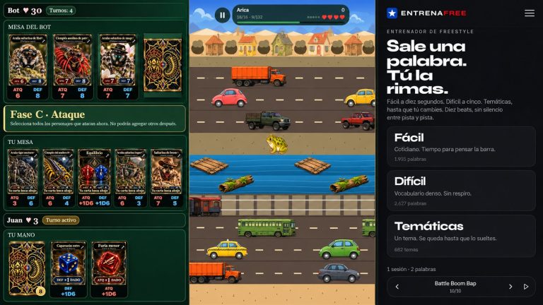 Tu propio juego hecho con IA publicado en Internet