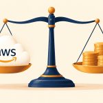Balanza editorial entre la nube AWS de Amazon y la inversión en infraestructura de IA