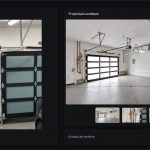 Recreación editorial de Raven que compara dos vistas del interior de un garaje para revisar una propiedad candidata